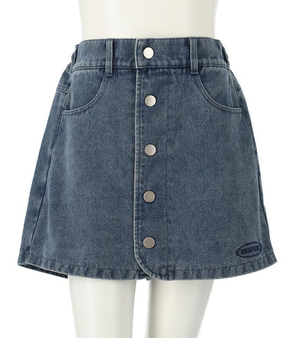 ボタンデザイン 台形 スカパン 911-7270