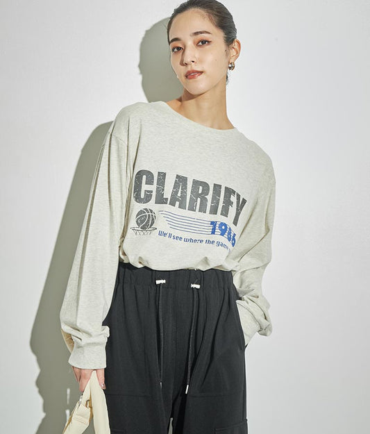 4パターン グラフィック ロング スリーブ Tシャツ 793-8999
