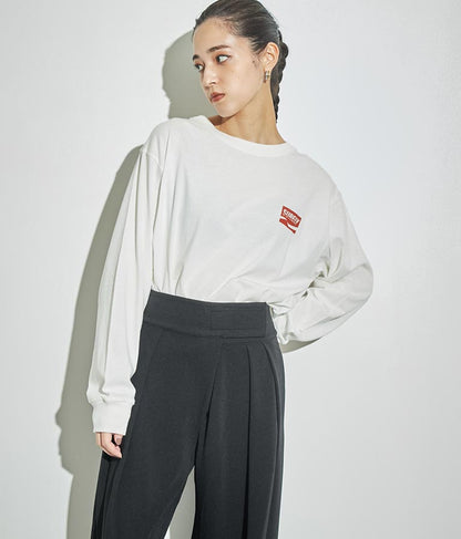 4パターン グラフィック ロング スリーブ Tシャツ 793-8999