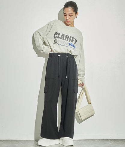 4パターン グラフィック ロング スリーブ Tシャツ 793-8999