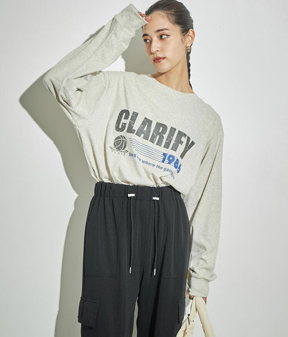 4パターン グラフィック ロング スリーブ Tシャツ 793-8999