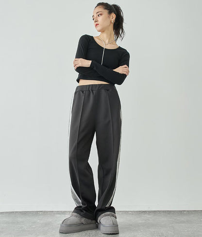 ベーシックUネックロングTシャツ 793-8987