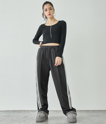 ベーシックUネックロングTシャツ 793-8987