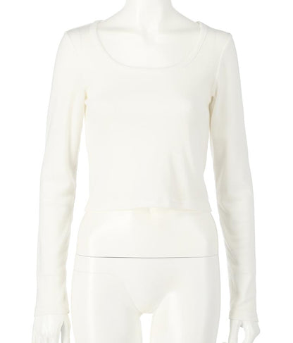 ベーシックUネックロングTシャツ 793-8987