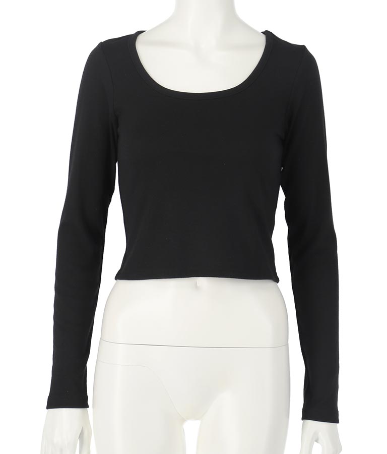 ベーシックUネックロングTシャツ 793-8987
