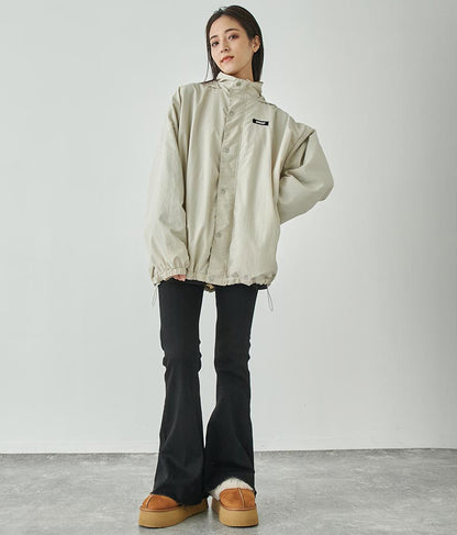 ANAP ボックス ロゴフード付き ナイロン ブルゾン 794-8968