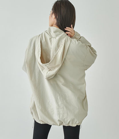 ANAP ボックス ロゴフード付き ナイロン ブルゾン 794-8968