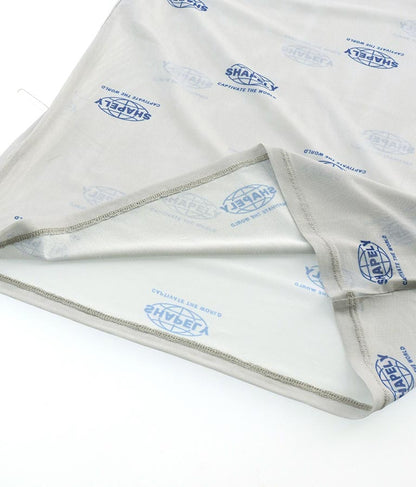 ロゴプリント シアー ハイネック トップス 793-9031