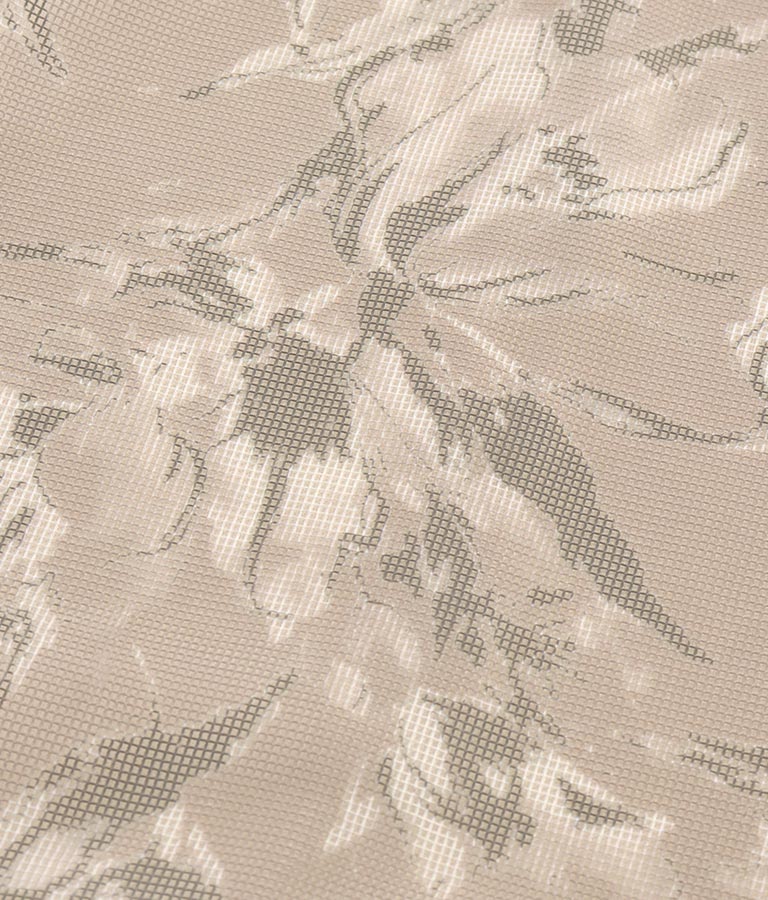 メッシュプリントティアードワンピース 527-6725