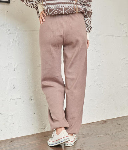 センターラインニットジョガーパンツ