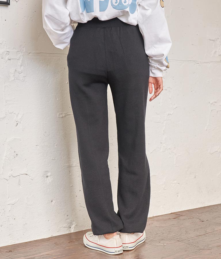 センター ライン ニット ジョガー パンツ 812-6706