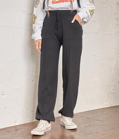 センター ライン ニット ジョガー パンツ 812-6706