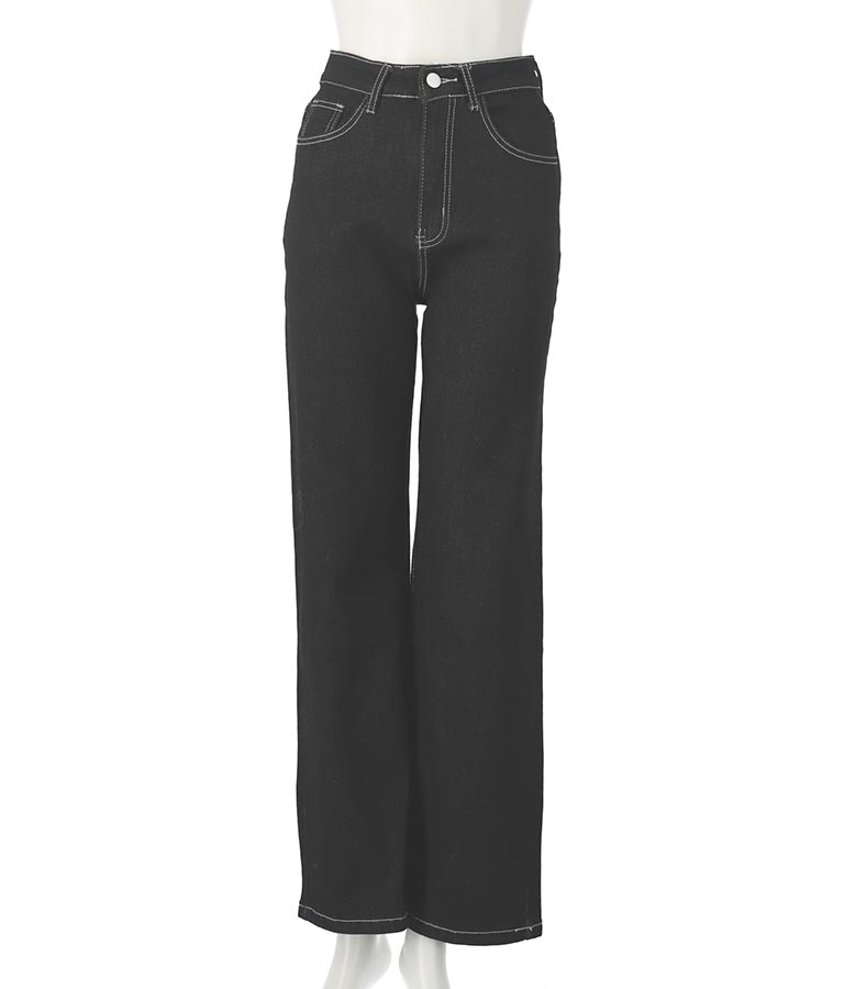 ストレッチ デニム ロング パンツ 152-5447