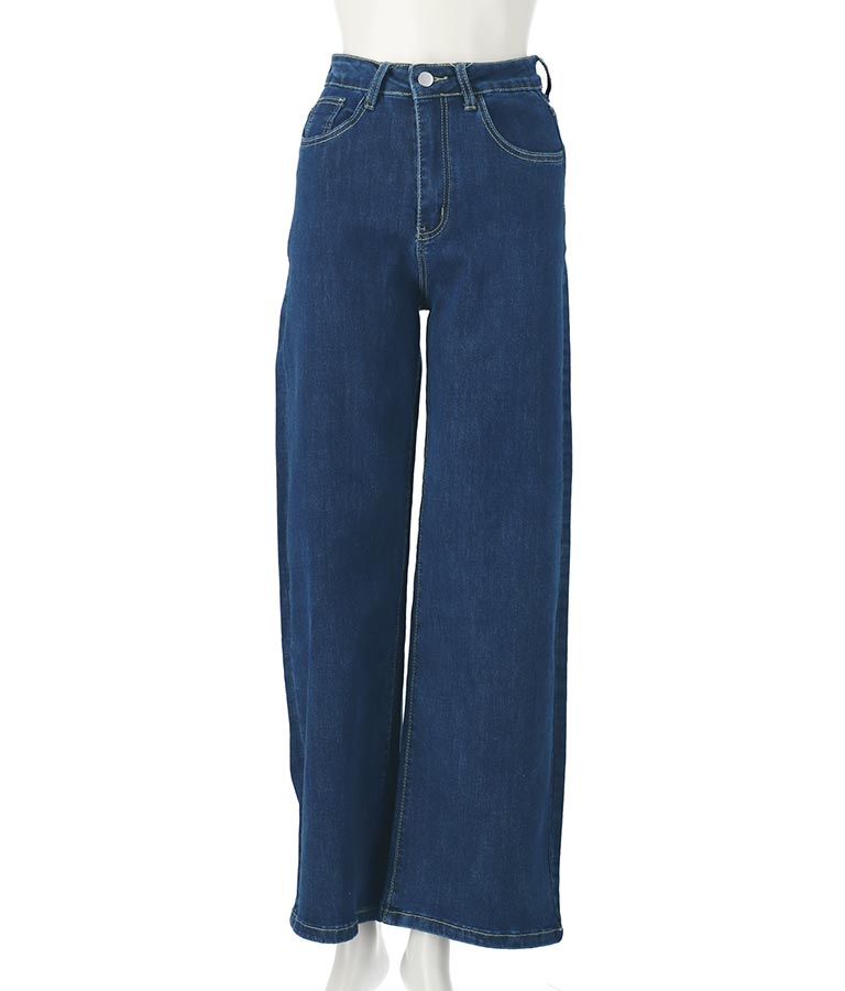 ストレッチデニムロングパンツ