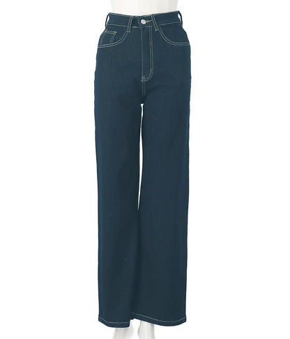 ストレッチ デニム ロング パンツ 152-5447