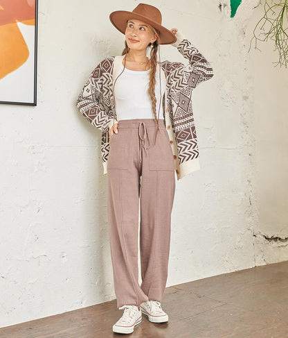 デコルテライン 細リブ カットソー 813-6725