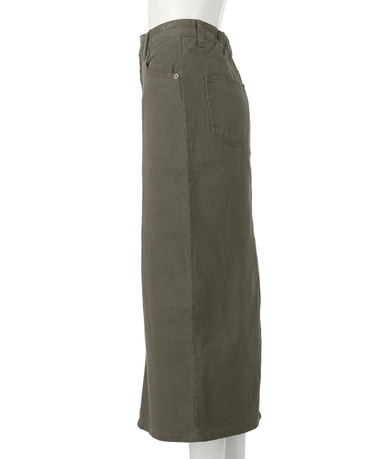 バックスリットロングスカート 791-9017