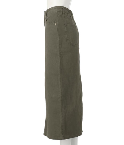 バックスリットロングスカート 791-9017