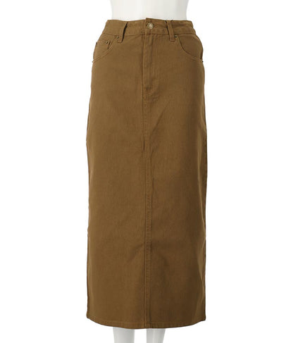 バックスリットロングスカート 791-9017