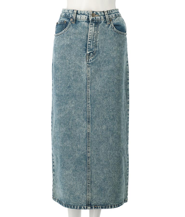 バックスリットロングスカート 791-9017