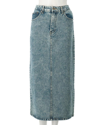 バックスリットロングスカート 791-9017