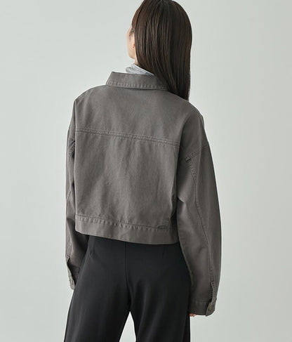 ダメージクロップドジャケット 794-9016