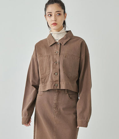 ダメージクロップドジャケット 794-9016