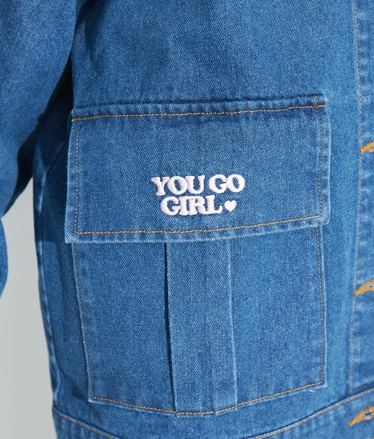 2WAYデニムジャケット