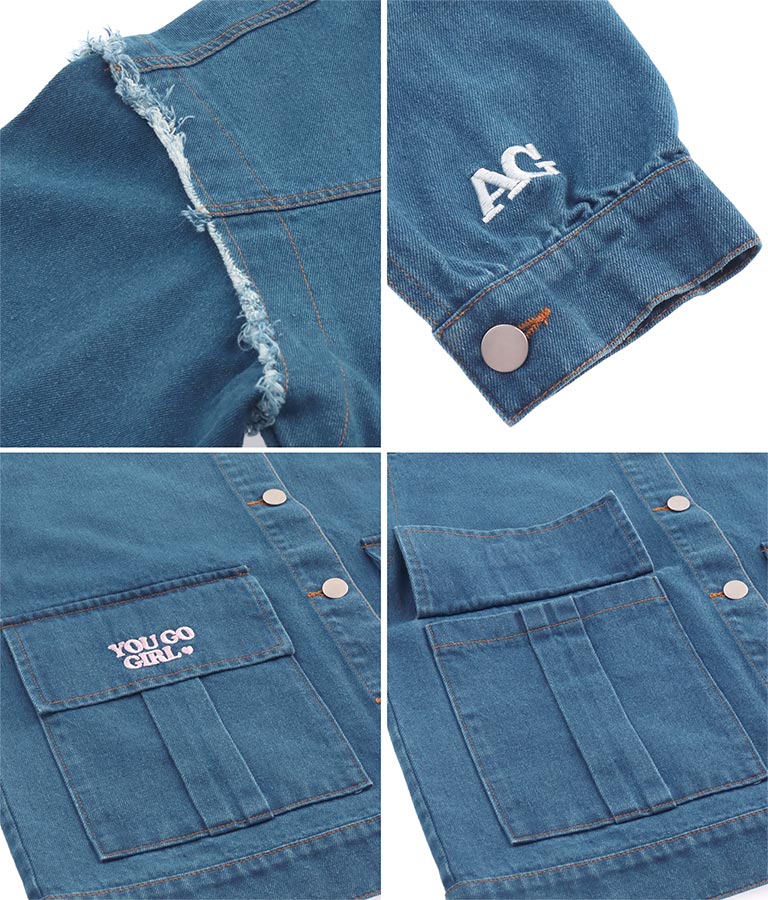 2WAYデニムジャケット 915-7272