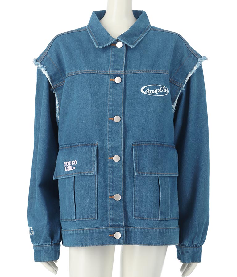 2WAYデニムジャケット 915-7272