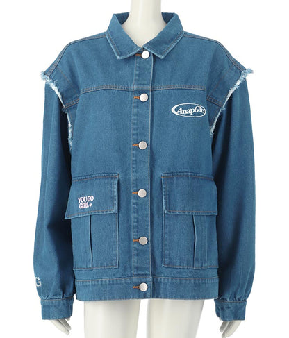 2WAYデニムジャケット 915-7272