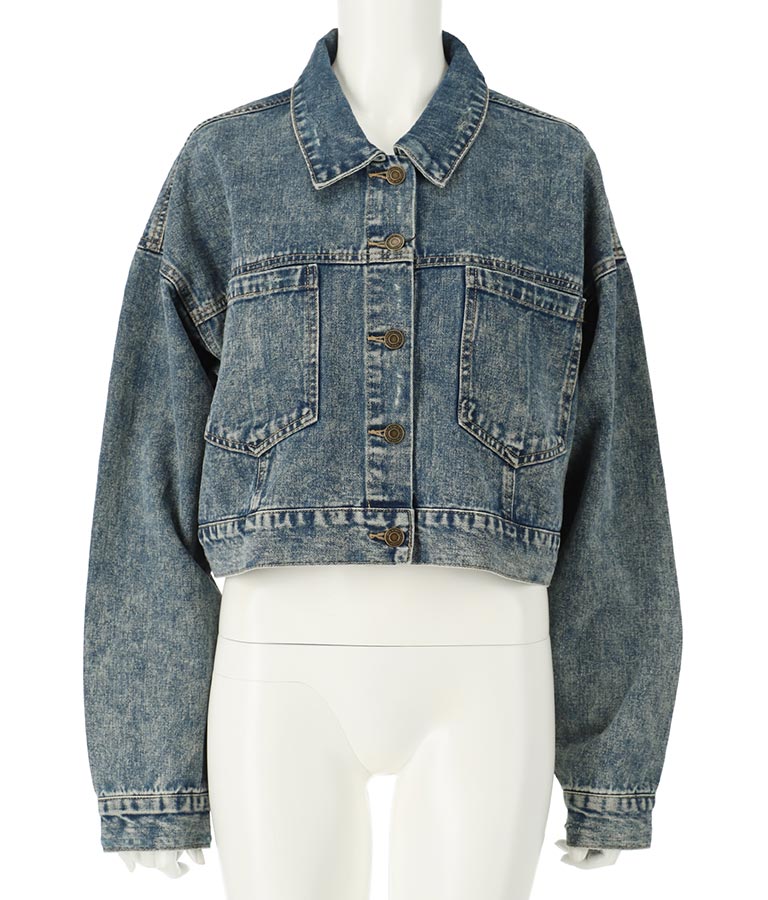 ダメージクロップドジャケット 794-9016