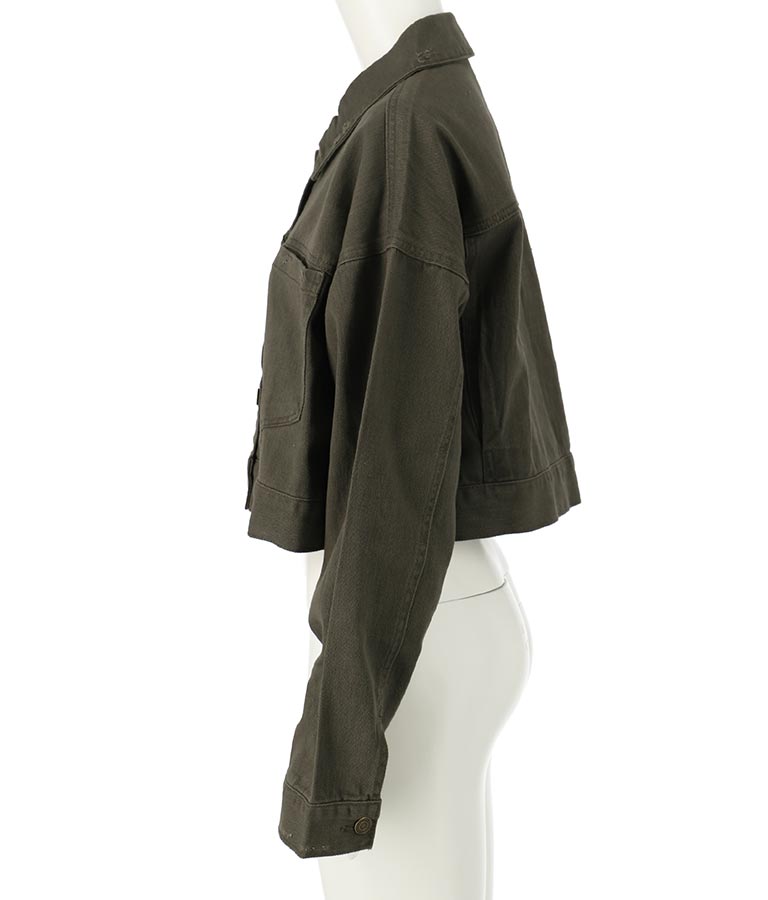 ダメージクロップドジャケット 794-9016