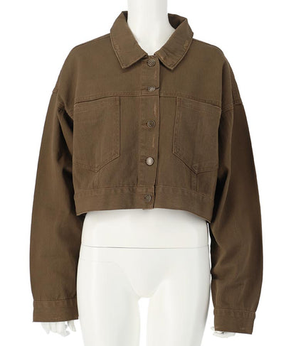 ダメージクロップドジャケット 794-9016