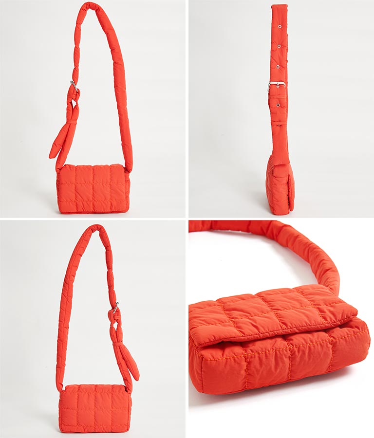 ナイロン キルティング ミニショルダー バッグ 159-5484