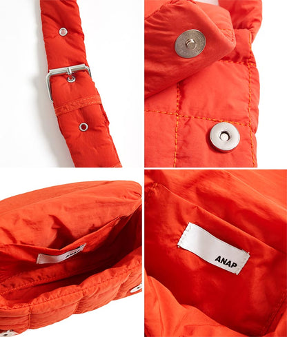 ナイロン キルティング ミニショルダー バッグ 159-5484