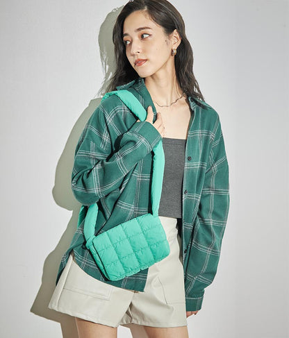 ナイロン キルティング ミニショルダー バッグ 159-5484