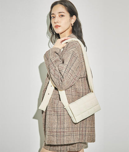 ナイロン キルティング ミニショルダー バッグ 159-5484