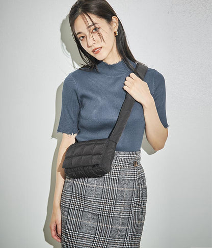 ナイロン キルティング ミニショルダー バッグ 159-5484