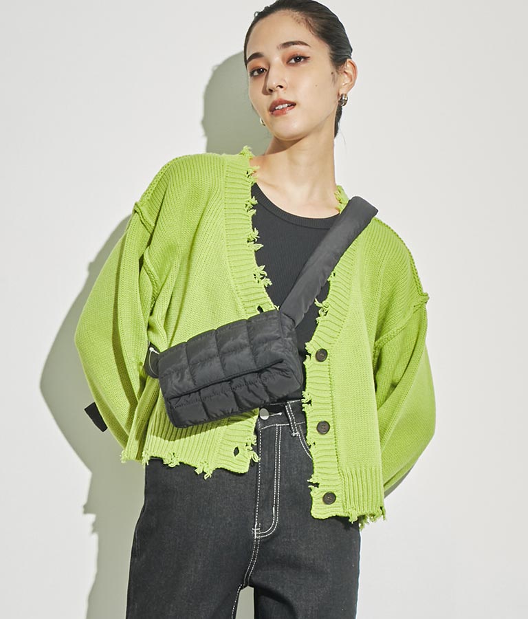 ナイロン キルティング ミニショルダー バッグ 159-5484