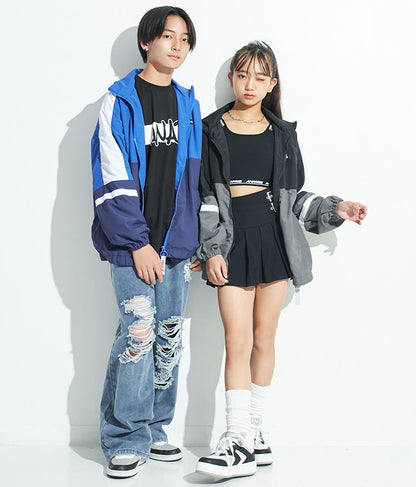 R+S配色オーバーブルゾン 915-7264