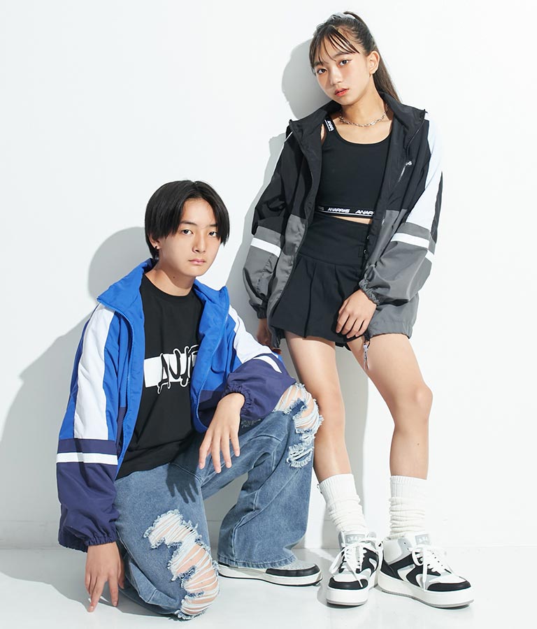 R+S配色オーバーブルゾン 915-7264