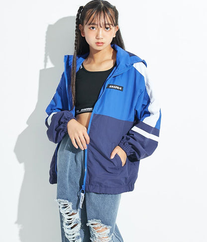 R+S配色オーバーブルゾン 915-7264