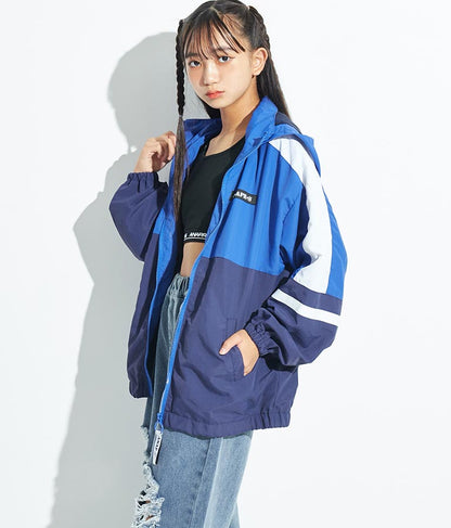 R+S配色オーバーブルゾン 915-7264