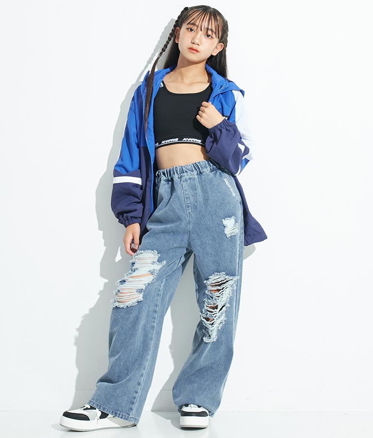 R+S配色オーバーブルゾン 915-7264