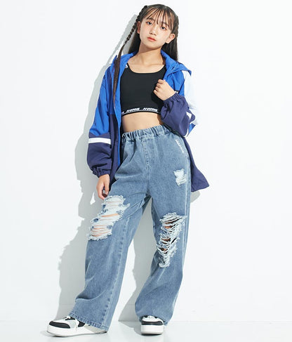 R+S配色オーバーブルゾン 915-7264