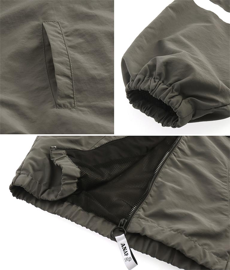 R+S配色オーバーブルゾン 915-7264