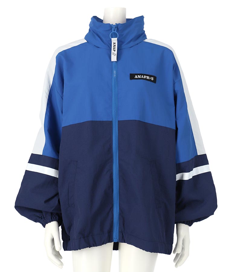 R+S配色オーバーブルゾン 915-7264