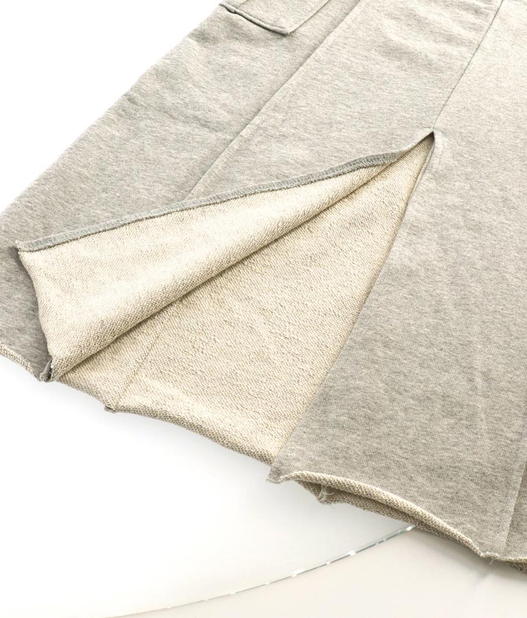 裏毛スウェットカーゴスカート 791-9002