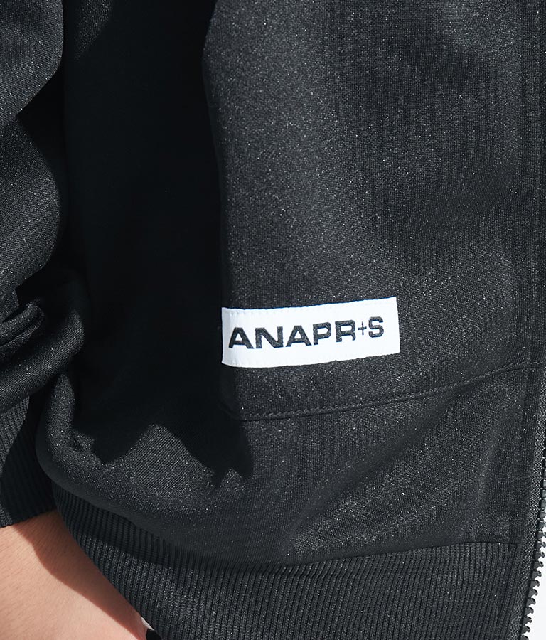 R+S吸水速乾付きラインジャージブルゾン